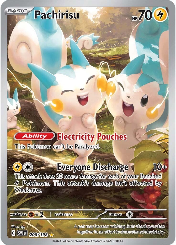 Pachirisu (208/198) [Scarlet & Violet: Base Set] | Fandemonia Ltd