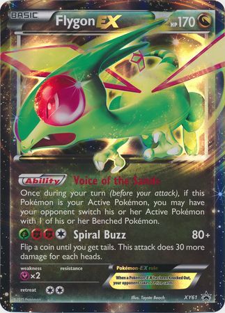 Flygon EX (XY61) (Jumbo Card) [XY: Black Star Promos] | Fandemonia Ltd