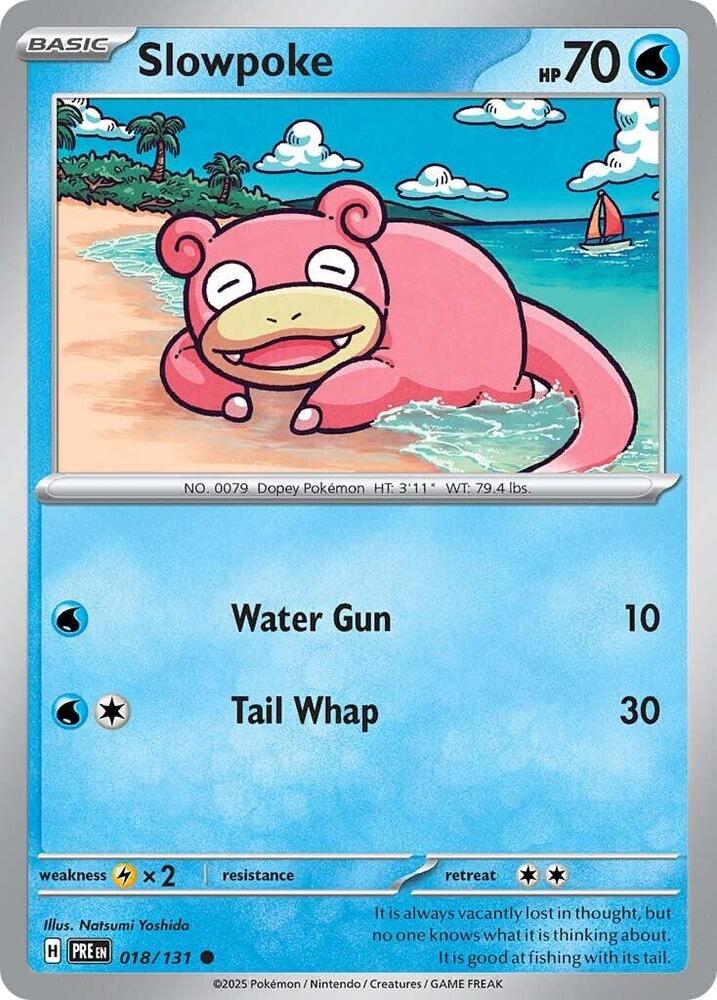 Slowpoke (018/131) [Scarlet & Violet: Prismatic Evolutions] | Fandemonia Ltd