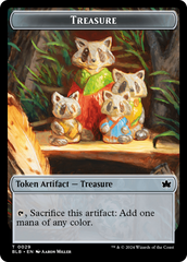 Squirrel // Treasure Double-Sided Token [Bloomburrow Tokens] | Fandemonia Ltd