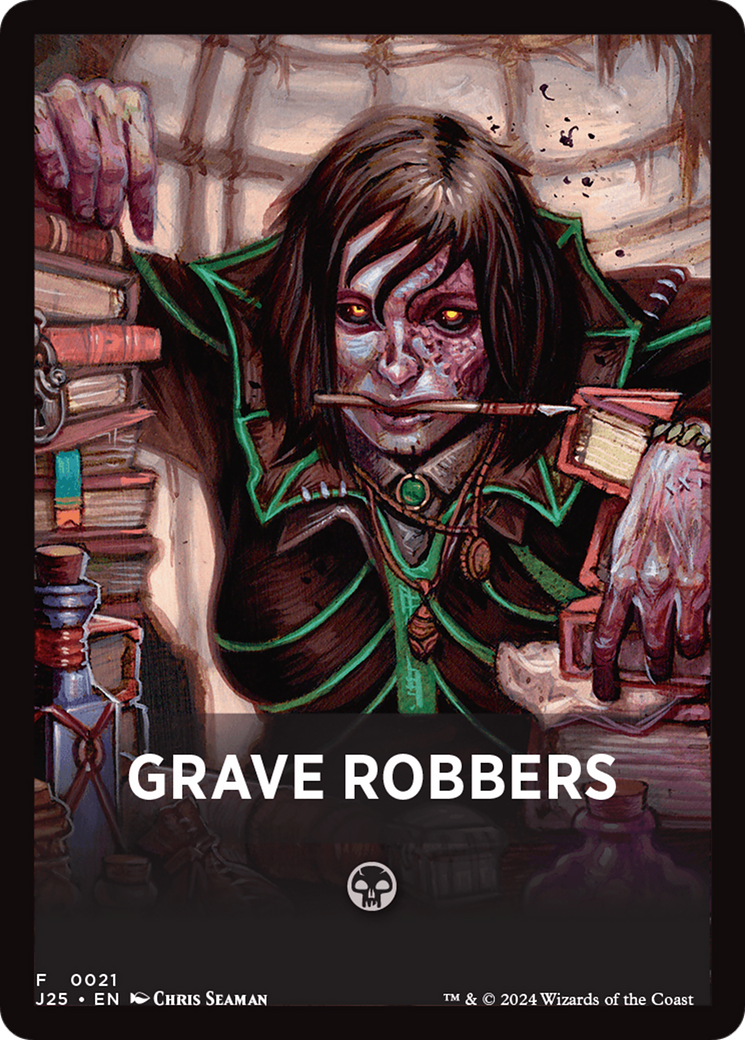 Grave Robbers Theme Card [Foundations Jumpstart Front Cards] | Fandemonia Ltd