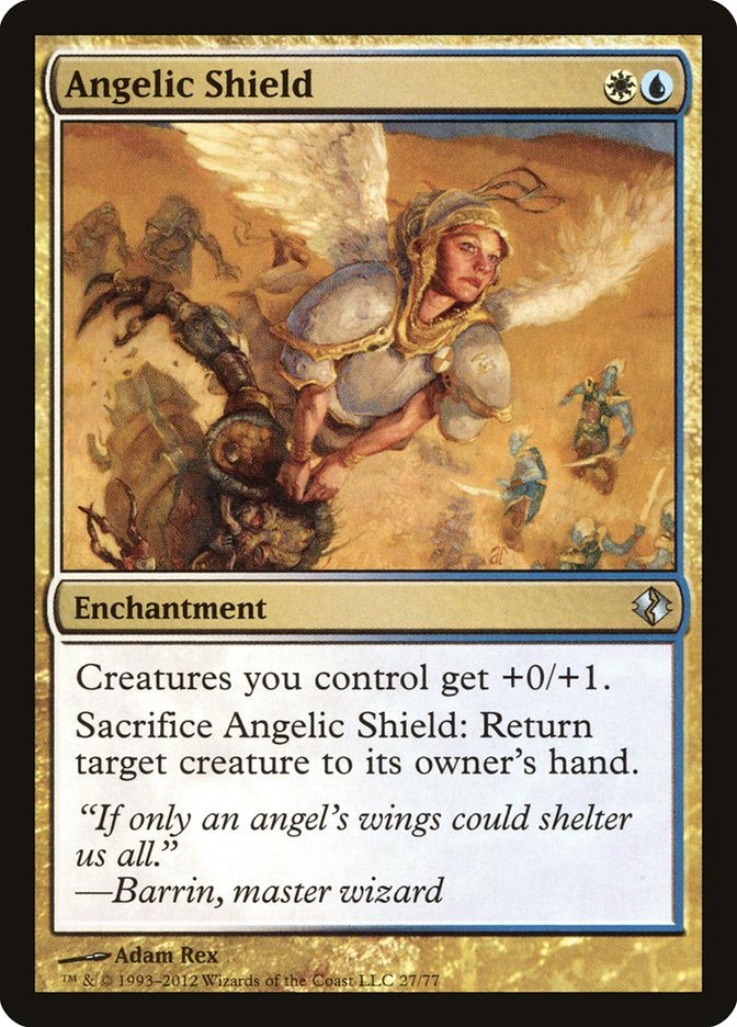 Angelic Shield [Duel Decks: Venser vs. Koth] | Fandemonia Ltd