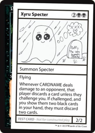 Xyru Specter (2021 Edition) [Mystery Booster Playtest Cards] | Fandemonia Ltd