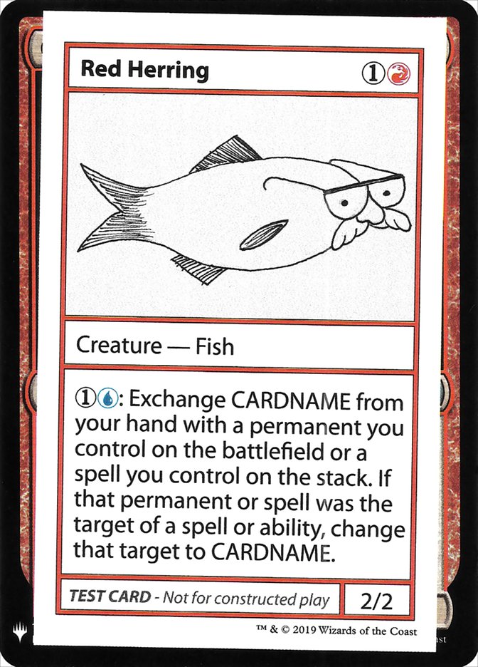 Red Herring [Mystery Booster Playtest Cards] | Fandemonia Ltd