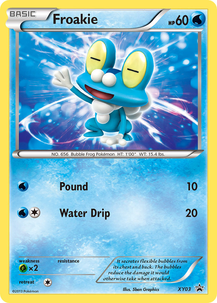 Froakie (XY03) [XY: Black Star Promos] | Fandemonia Ltd