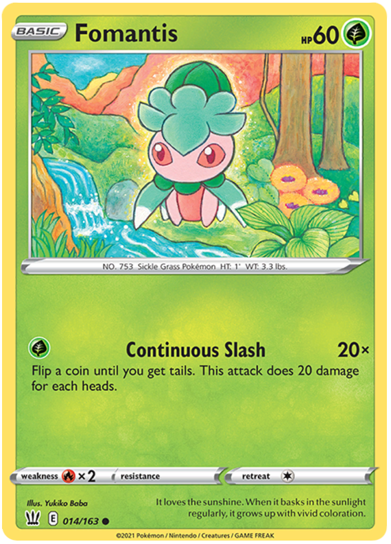 Fomantis (014/163) [Sword & Shield: Battle Styles] | Fandemonia Ltd