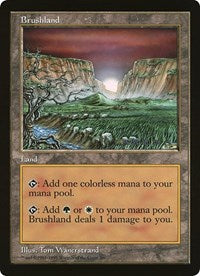 Brushland (Oversized) [Oversize Cards] | Fandemonia Ltd