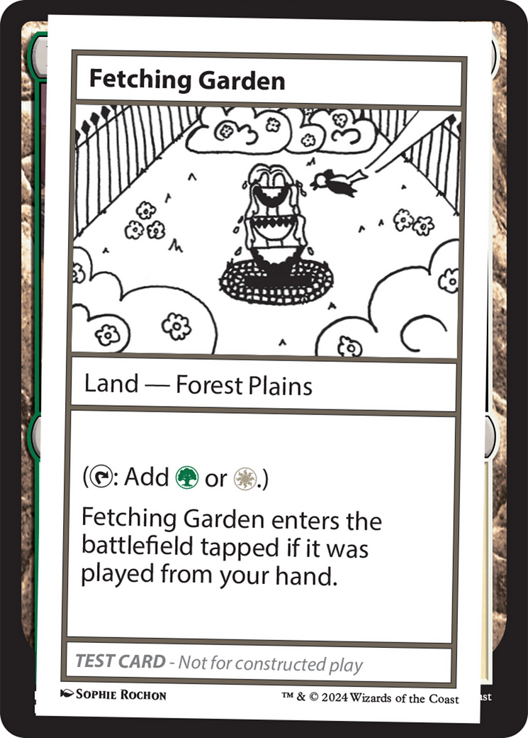 Fetching Garden [Mystery Booster 2 Playtest Cards] | Fandemonia Ltd