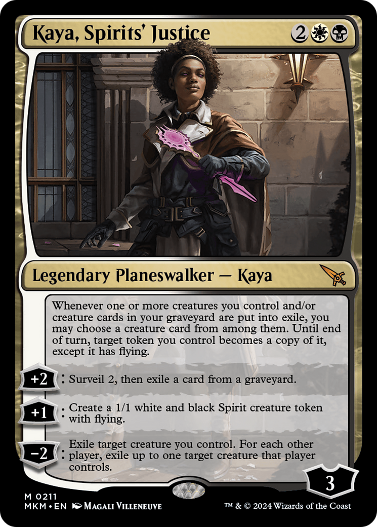 Kaya, Spirits' Justice [Murders at Karlov Manor] | Fandemonia Ltd