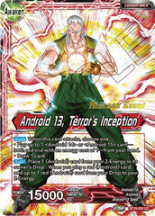 Gero's Supercomputer // Android 13, Terror's Inception (Fighter's Ambition Holiday Pack) (BT19-002) [Tournament Promotion Cards] | Fandemonia Ltd