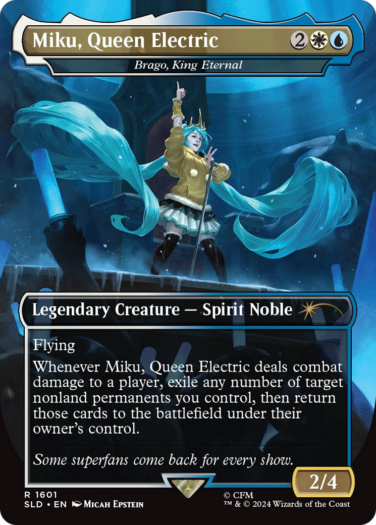 Miku, Queen Electric - Brago, King Eternal [Secret Lair Drop Series] | Fandemonia Ltd