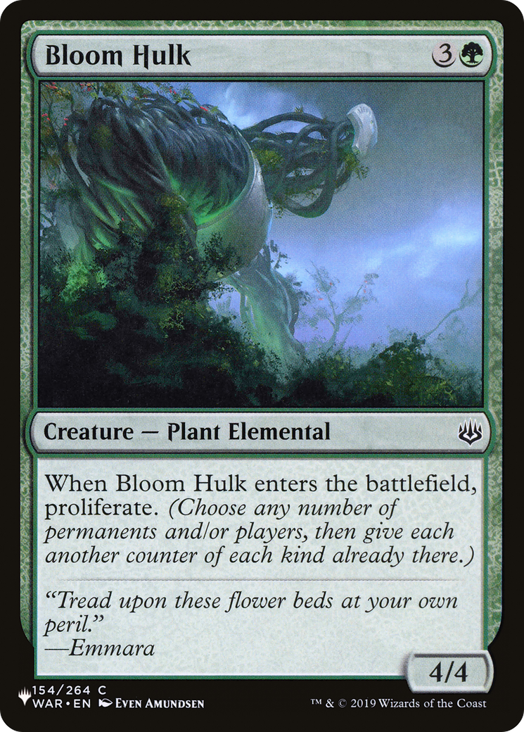 Bloom Hulk [The List] | Fandemonia Ltd