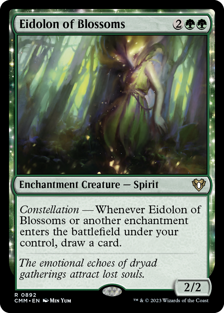 Eidolon of Blossoms [Commander Masters] | Fandemonia Ltd