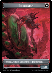 Incubator // Phyrexian (17) Double-Sided Token [March of the Machine Tokens] | Fandemonia Ltd