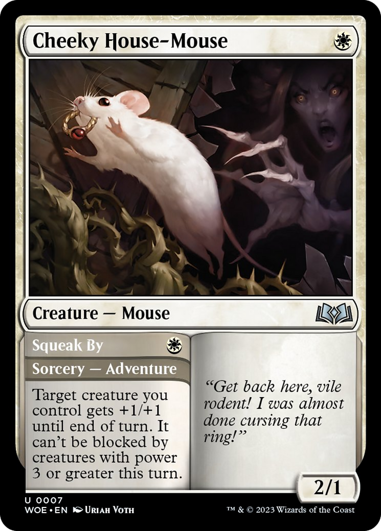 Cheeky House-Mouse [Wilds of Eldraine] | Fandemonia Ltd