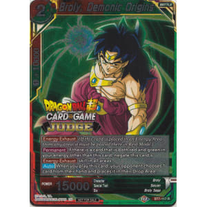 Broly, Demonic Origins (BT7-117) [Judge Promotion Cards] | Fandemonia Ltd