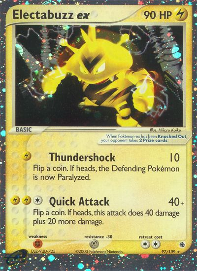 Electabuzz ex (97/109) [EX: Ruby & Sapphire] | Fandemonia Ltd