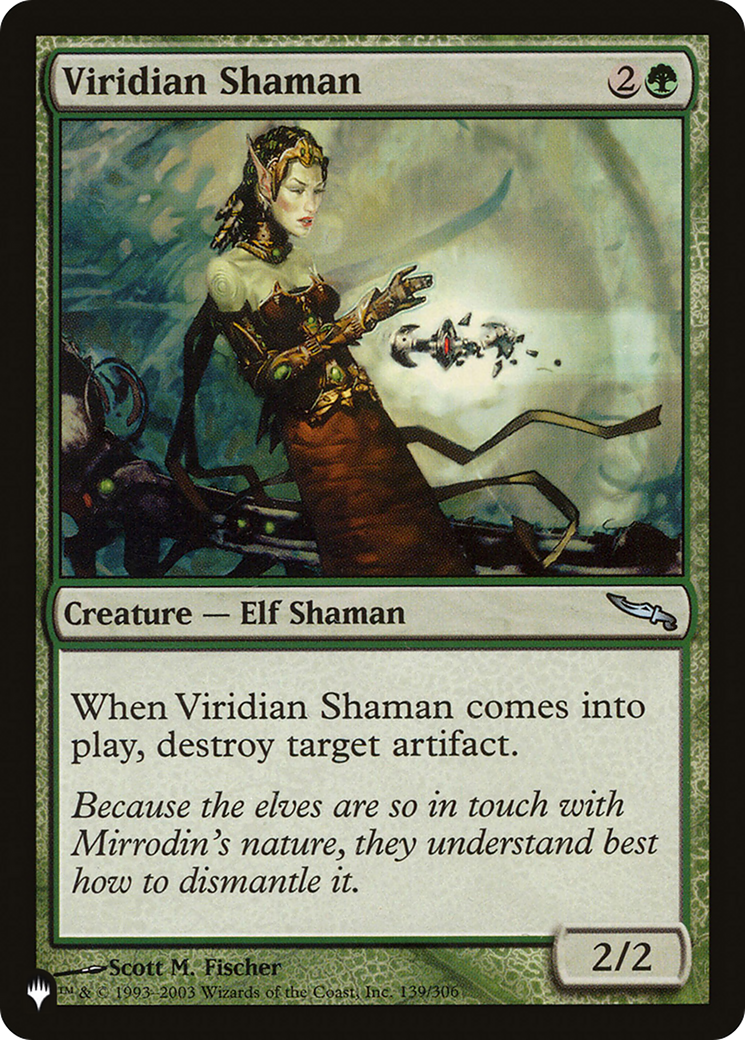 Viridian Shaman [The List] | Fandemonia Ltd