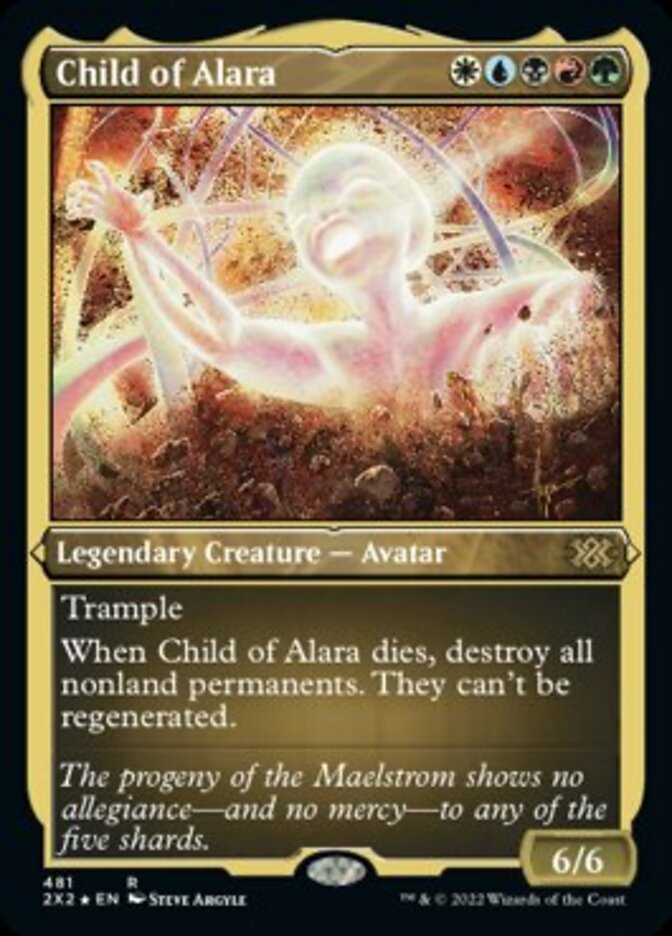 Child of Alara (Foil Etched) [Double Masters 2022] | Fandemonia Ltd