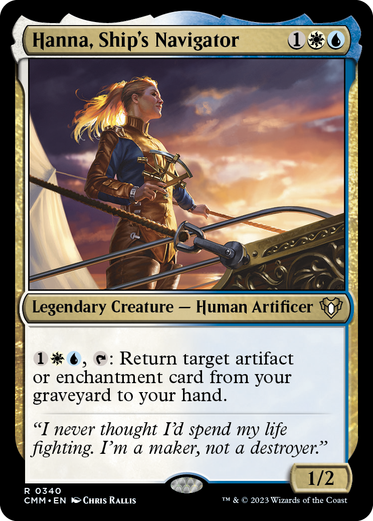 Hanna, Ship's Navigator [Commander Masters] | Fandemonia Ltd