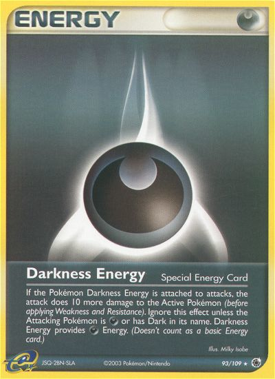 Darkness Energy (93/109) [EX: Ruby & Sapphire] | Fandemonia Ltd