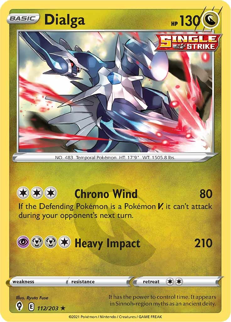 Dialga (112/203) [Sword & Shield: Evolving Skies] | Fandemonia Ltd