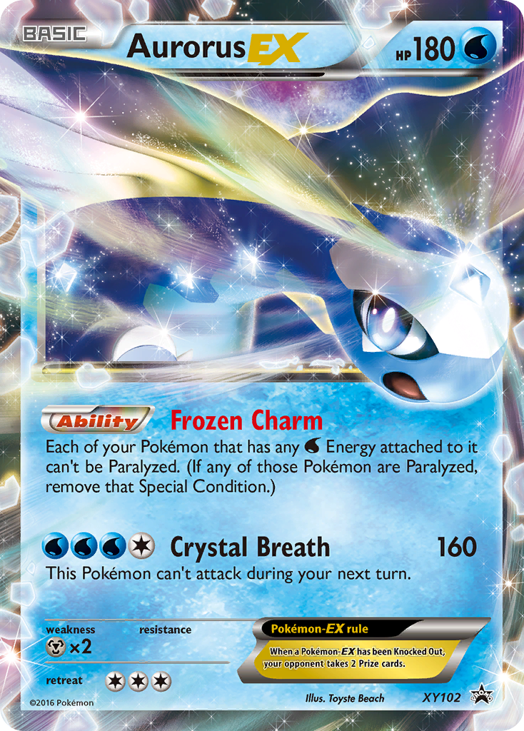 Aurorus EX (XY102) [XY: Black Star Promos] | Fandemonia Ltd