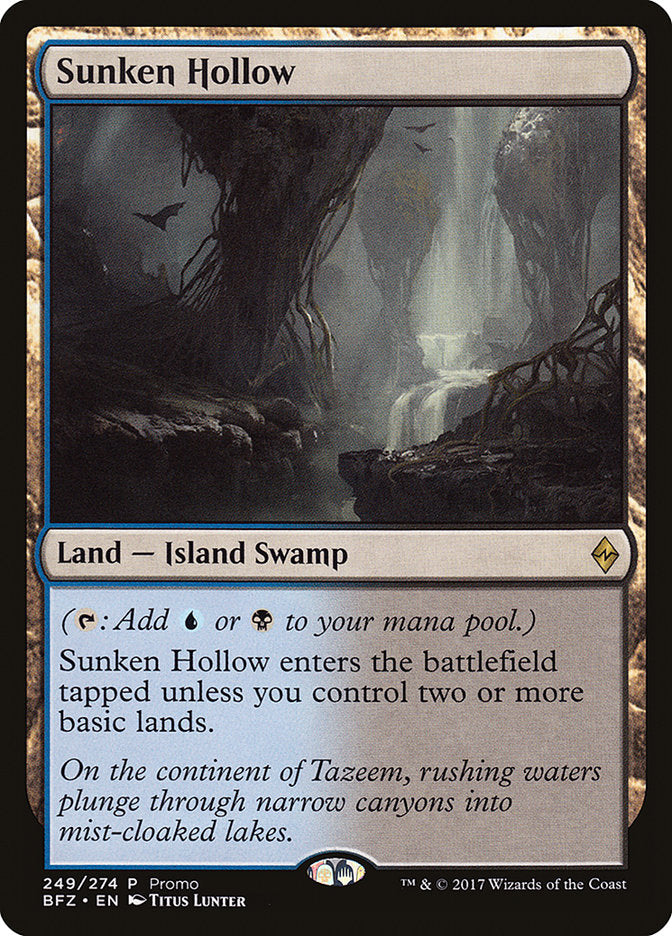 Sunken Hollow (Promo) [Standard Showdown Promos] | Fandemonia Ltd