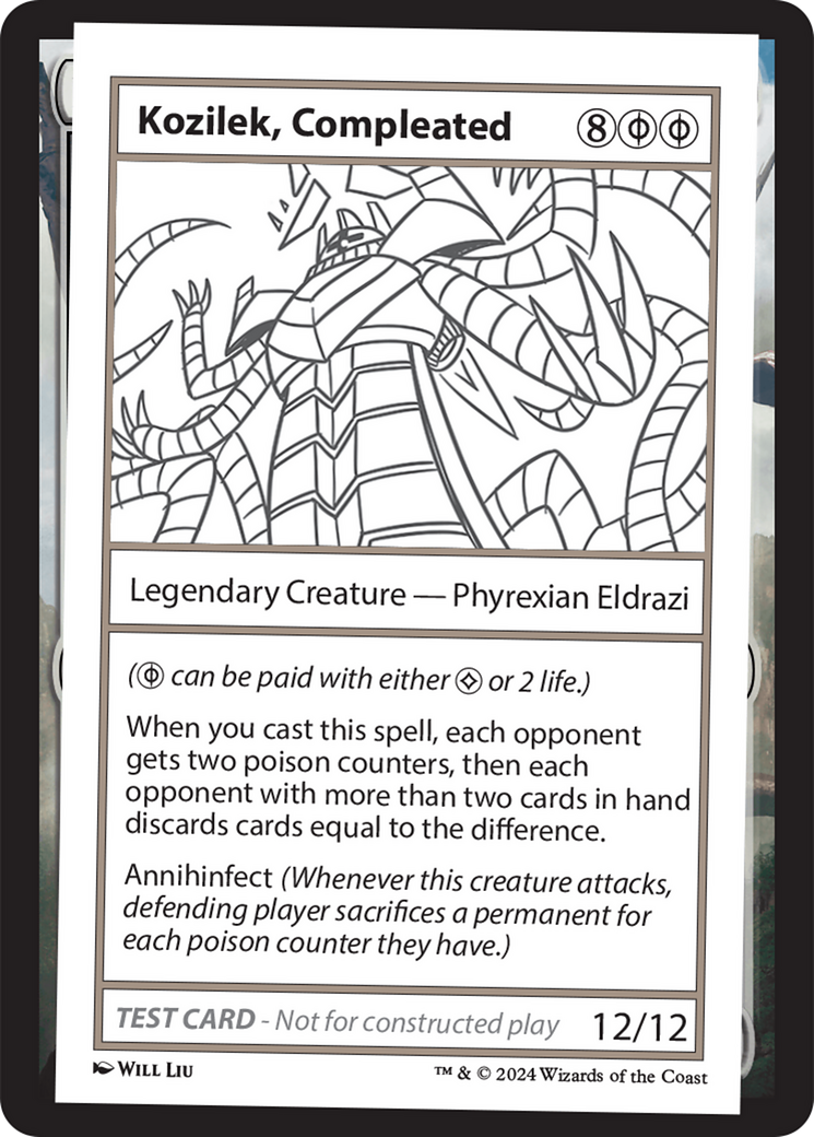 Kozilek, Completed [Mystery Booster 2 Playtest Cards] | Fandemonia Ltd