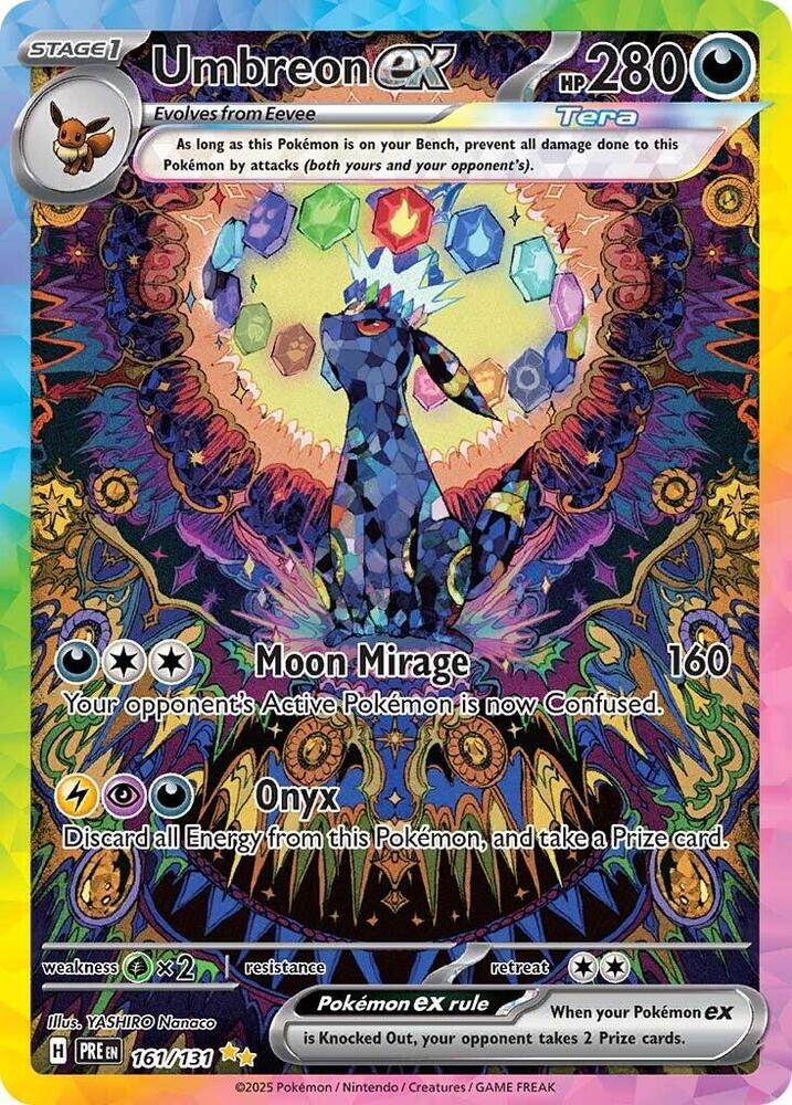 Umbreon ex (161/131) [Scarlet & Violet: Prismatic Evolutions] | Fandemonia Ltd