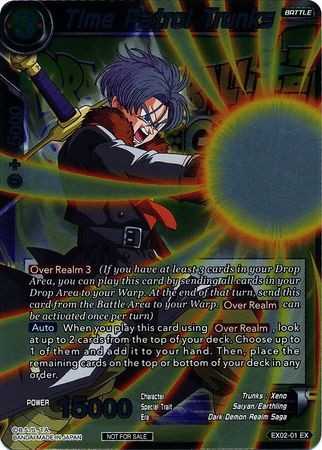 Time Patrol Trunks (Metallic Foil) (Event Pack 2018) (EX02-01) [Promotion Cards] | Fandemonia Ltd