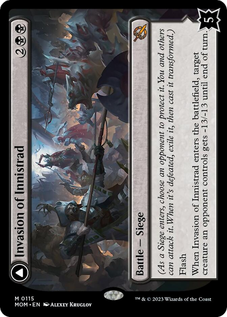 Invasion of Innistrad // Deluge of the Dead [March of the Machine] | Fandemonia Ltd