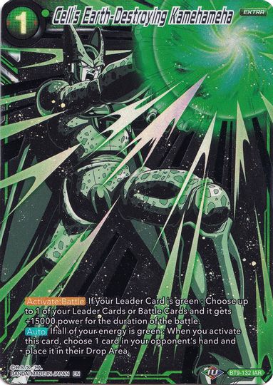 Cell's Earth-Destroying Kamehameha (Collector's Selection Vol. 1) (BT9-132) [Promotion Cards] | Fandemonia Ltd