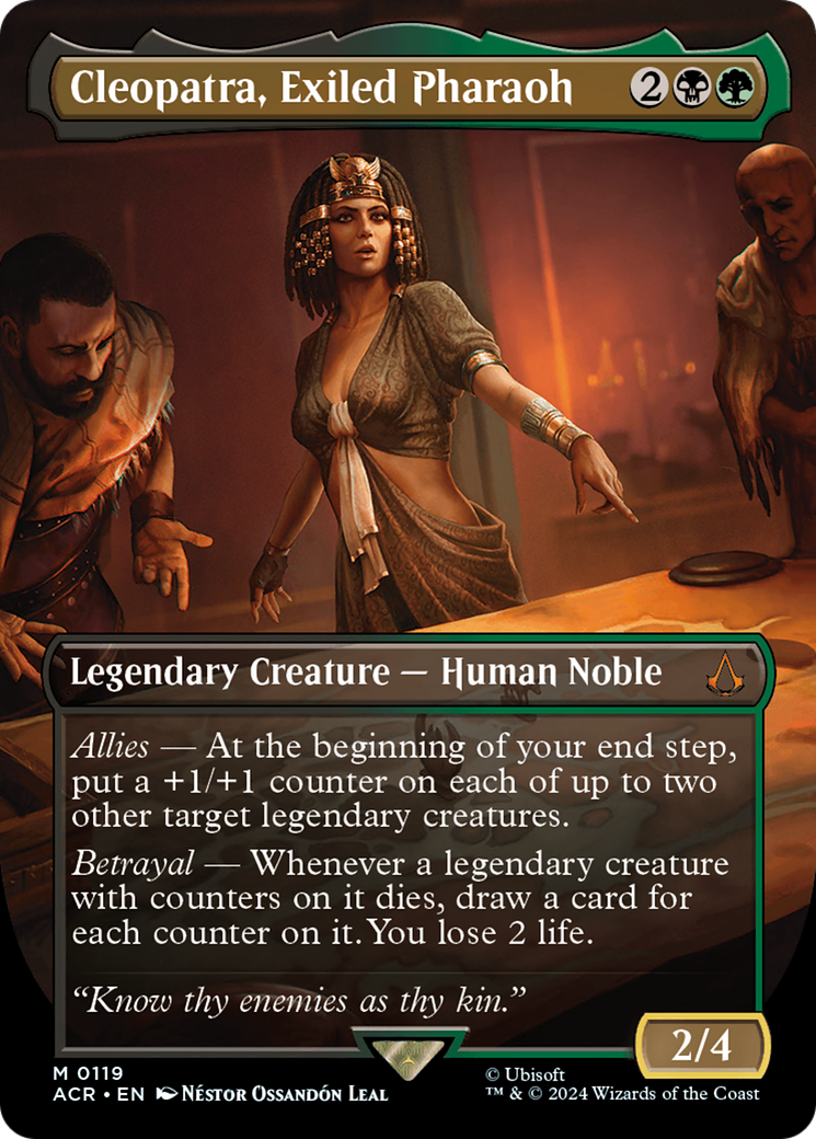 Cleopatra, Exiled Pharaoh (Borderless) [Assassin's Creed] | Fandemonia Ltd