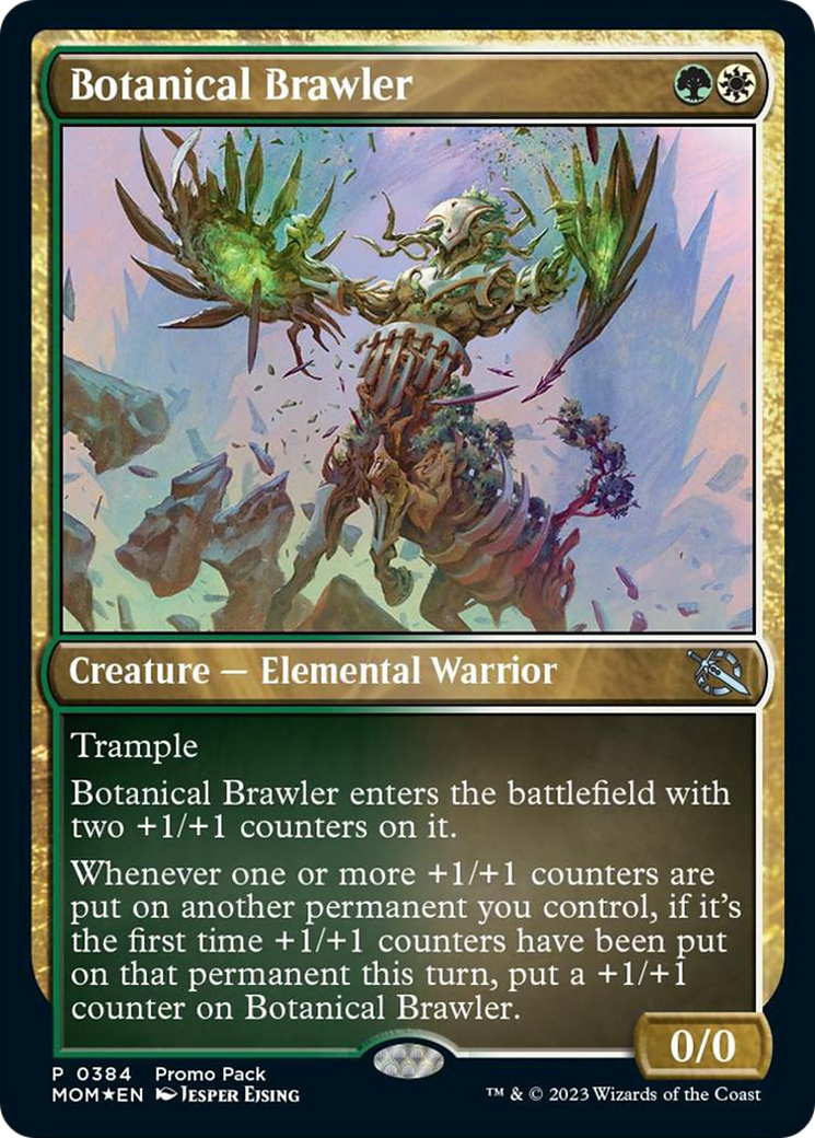 Botanical Brawler (Promo Pack) [March of the Machine Promos] | Fandemonia Ltd