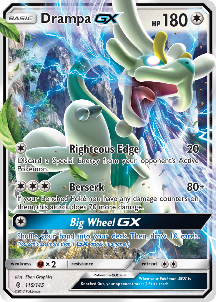 Drampa GX (115/145) [Sun & Moon: Guardians Rising] | Fandemonia Ltd