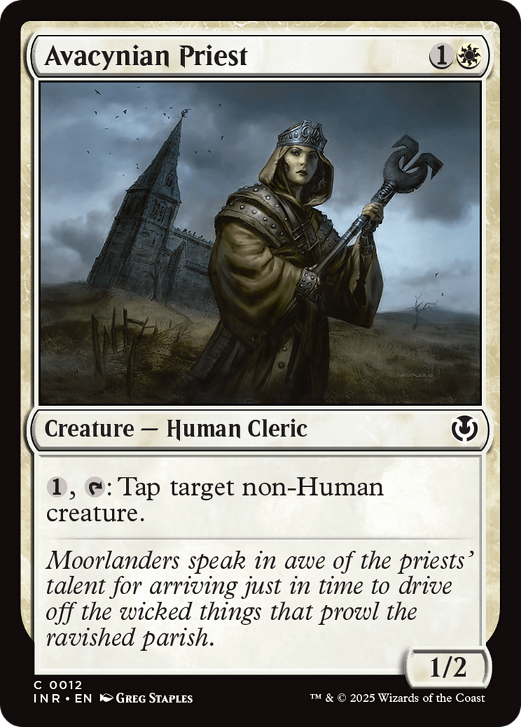 Avacynian Priest [Innistrad Remastered] | Fandemonia Ltd