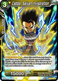 Cabba, Saiyan Invigoration (Divine Multiverse Draft Tournament) (DB2-099) [Tournament Promotion Cards] | Fandemonia Ltd