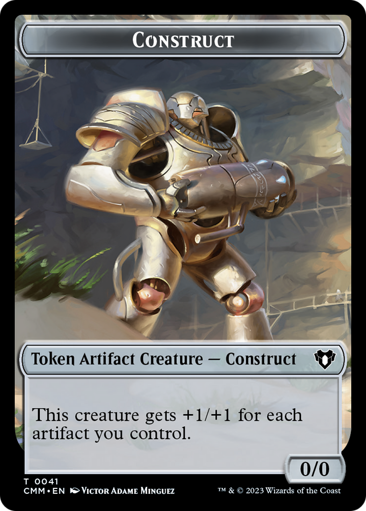 Construct Token (41) [Commander Masters Tokens] | Fandemonia Ltd