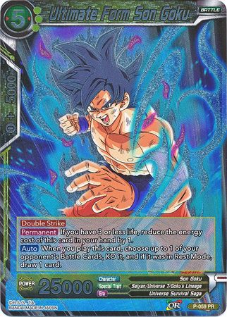 Ultimate Form Son Goku (P-059) [Promotion Cards] | Fandemonia Ltd