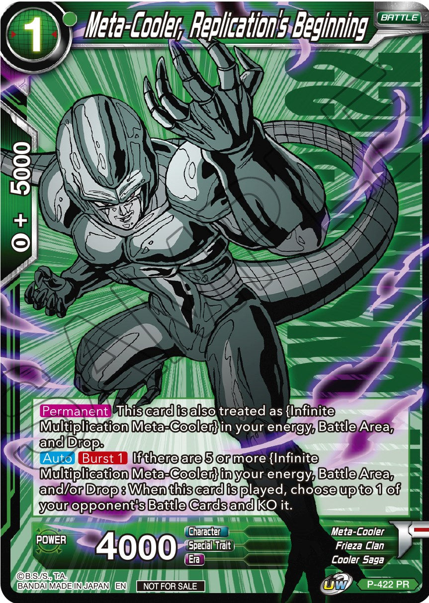 Meta-Cooler, Replication's Beginning (Championship Pack 2022 Vol.2) (P-422) [Promotion Cards] | Fandemonia Ltd