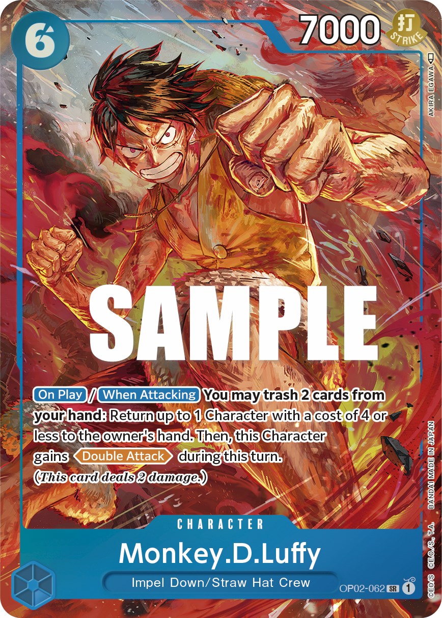 Monkey.D.Luffy (Alternate Art) [Paramount War] | Fandemonia Ltd