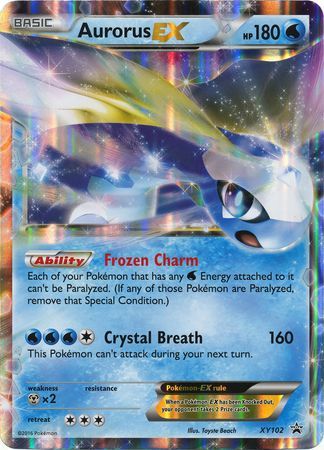 Aurorus EX (XY102) (Jumbo Card) [XY: Black Star Promos] | Fandemonia Ltd