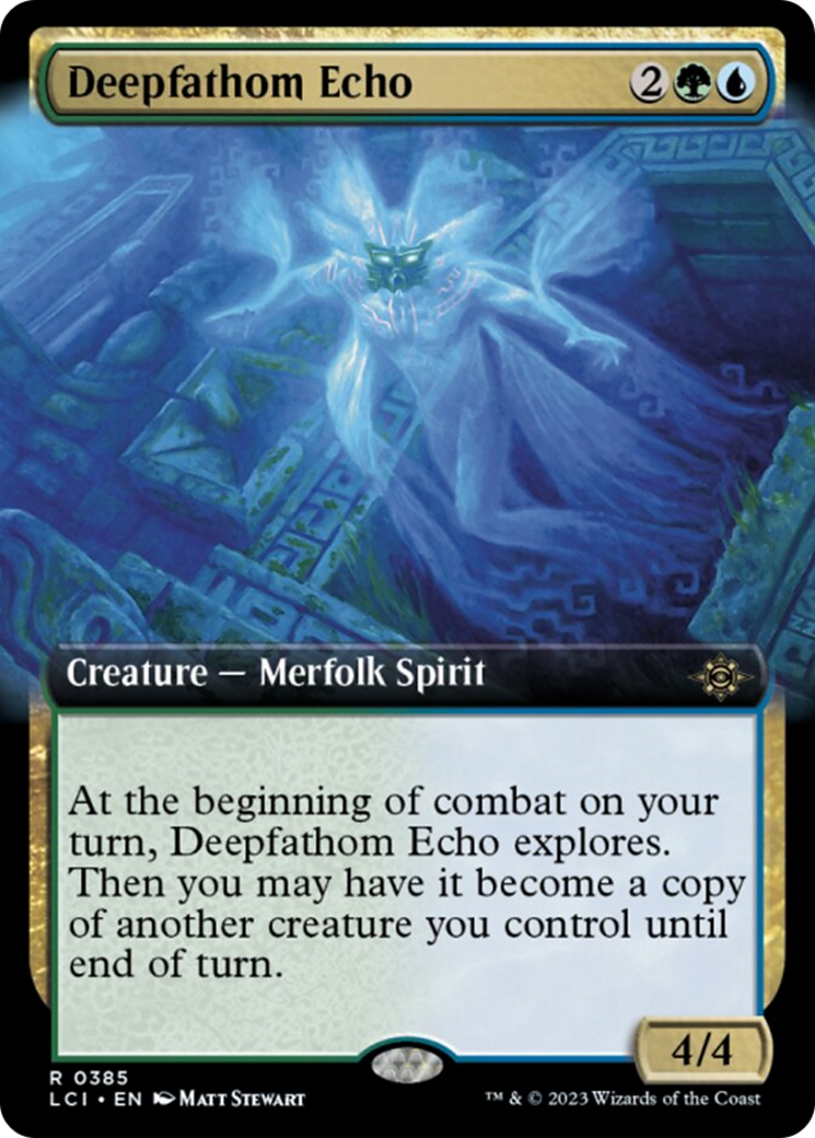 Deepfathom Echo (Extended Art) [The Lost Caverns of Ixalan] | Fandemonia Ltd