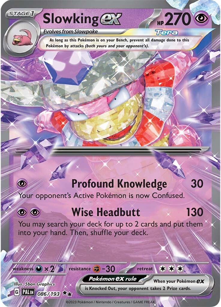 Slowking ex (086/193) [Scarlet & Violet: Paldea Evolved] | Fandemonia Ltd