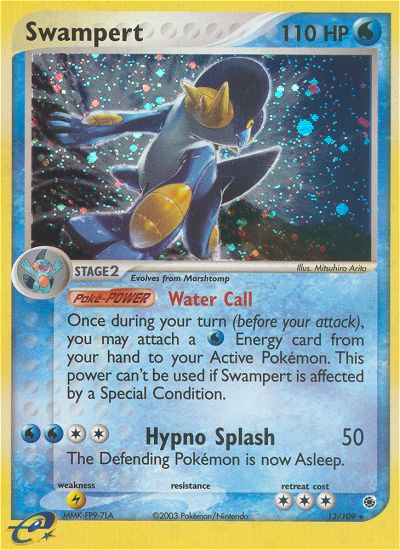 Swampert (13/109) [EX: Ruby & Sapphire] | Fandemonia Ltd