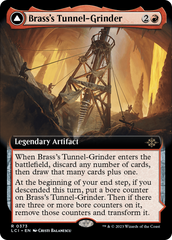 Brass's Tunnel-Grinder // Tecutlan, The Searing Rift (Extended Art) [The Lost Caverns of Ixalan] | Fandemonia Ltd