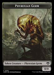 Eldrazi Spawn // Phyrexian Germ Double-Sided Token [Commander Masters Tokens] | Fandemonia Ltd