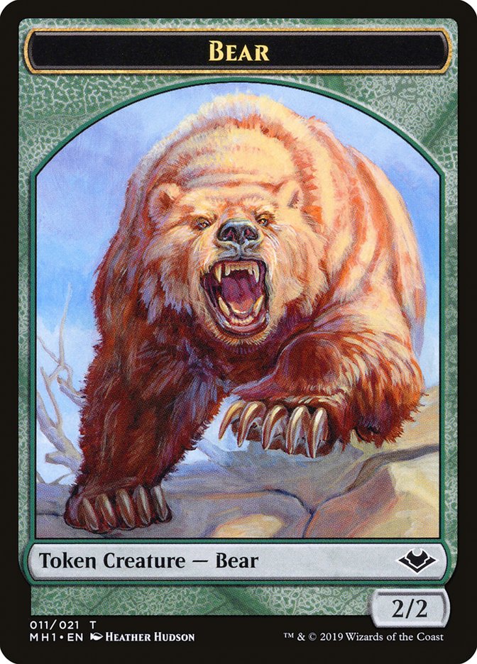 Bear Token [Modern Horizons Tokens] | Fandemonia Ltd