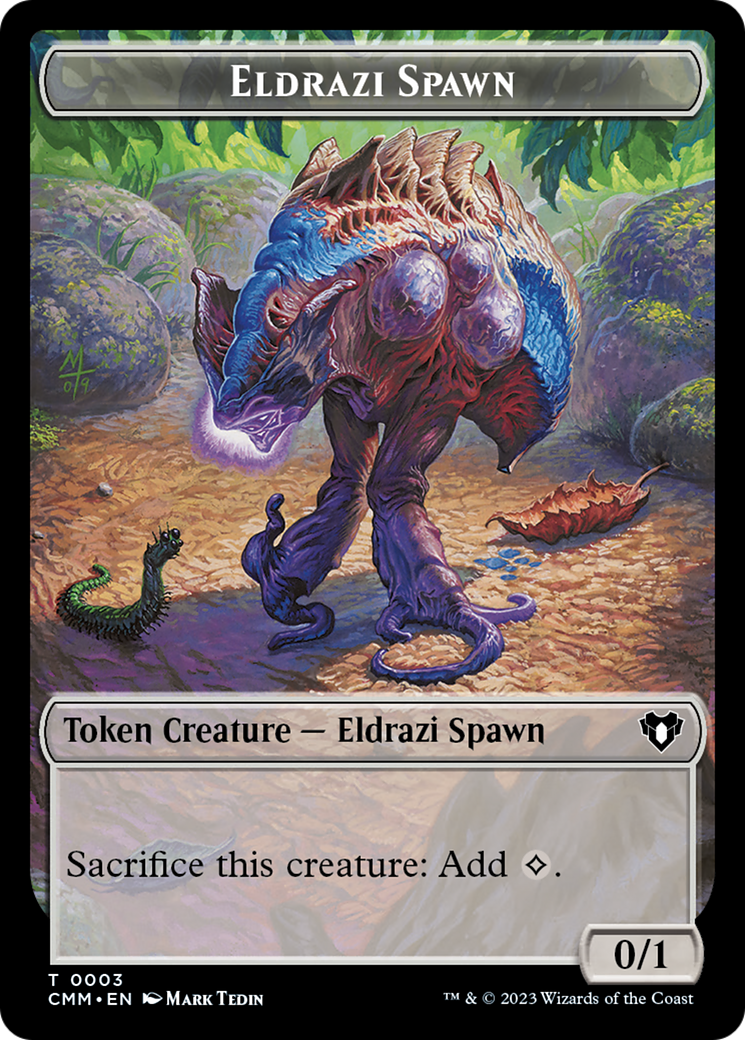 Eldrazi Spawn Token [Commander Masters Tokens] | Fandemonia Ltd